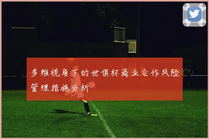多维视角下的世俱杯商业合作风险管理措施分析